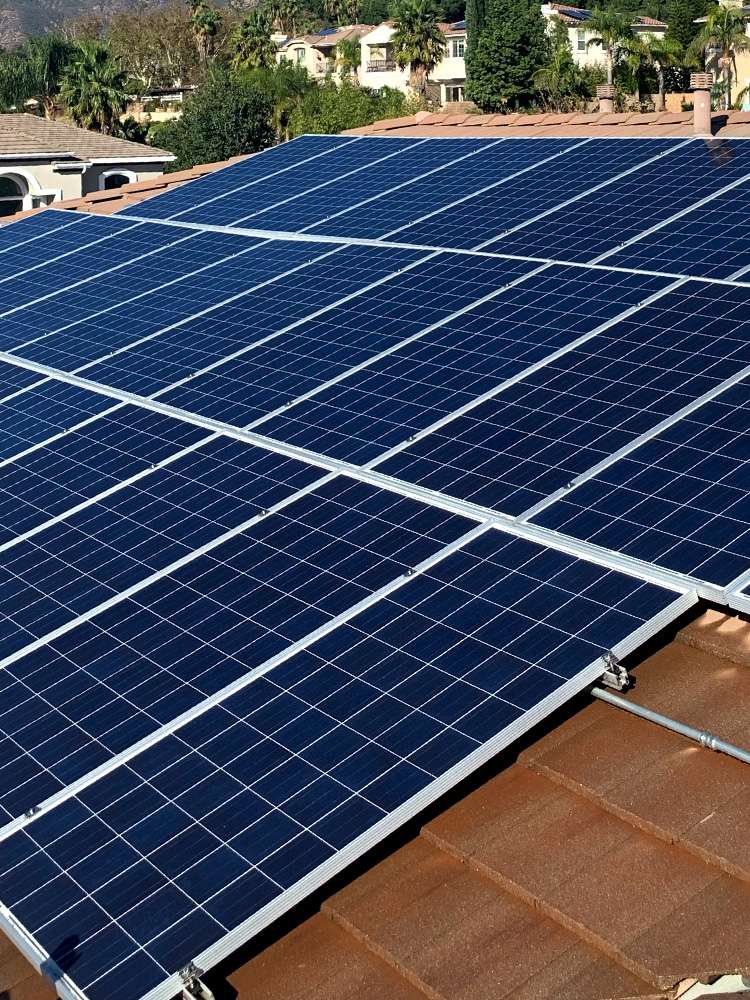 Solar panel cleaning job 3