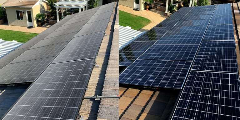 solar panel cleaning services near me